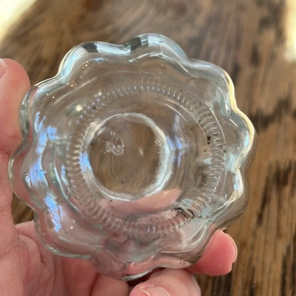 VINTAGE GLASS JAR SET